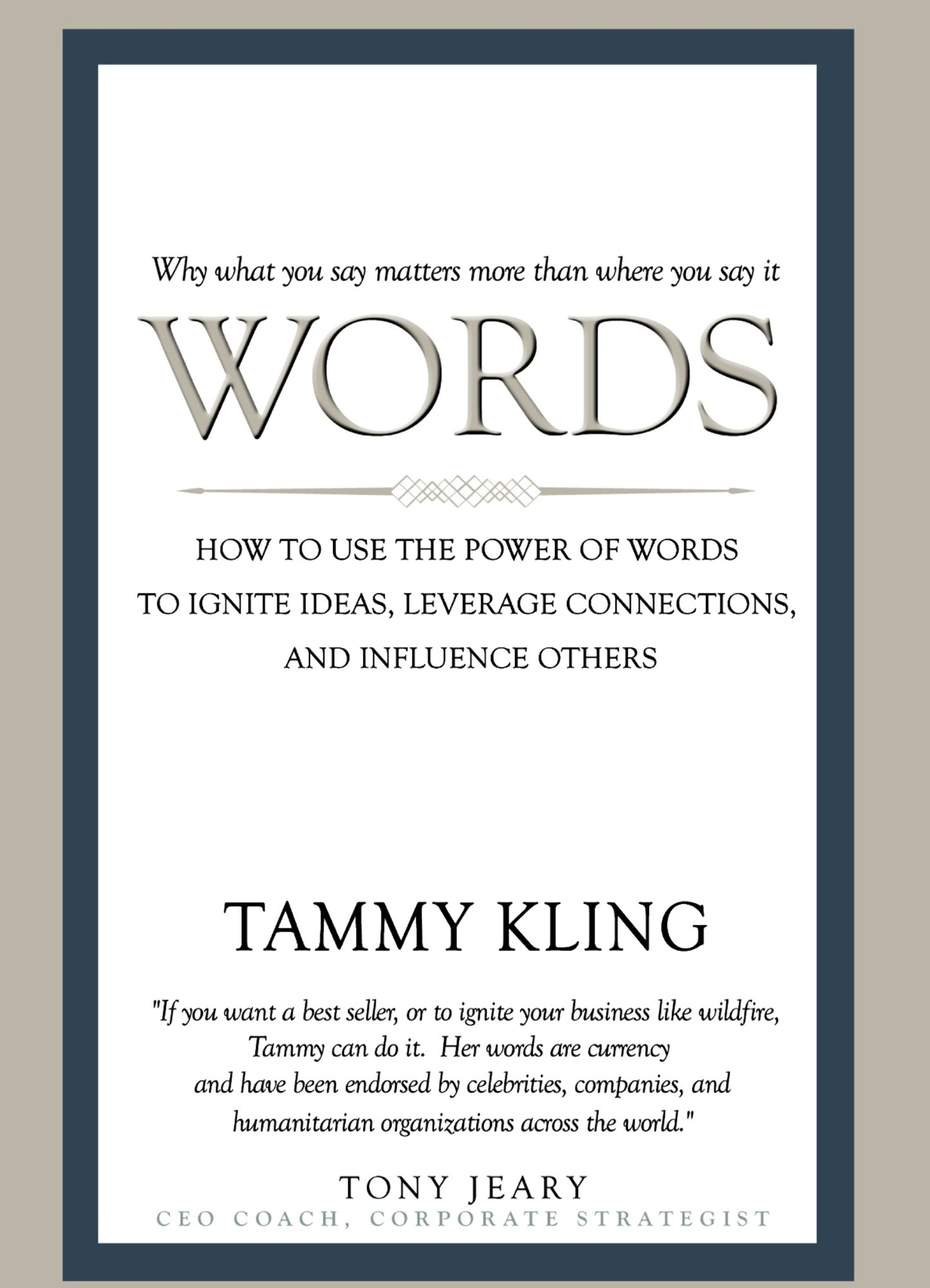 Cover image for Words ISBN 9781942557111