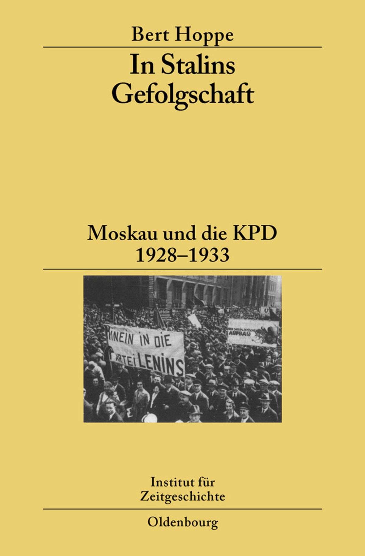 Cover image for In Stalins Gefolgschaft ISBN 9783486582550
