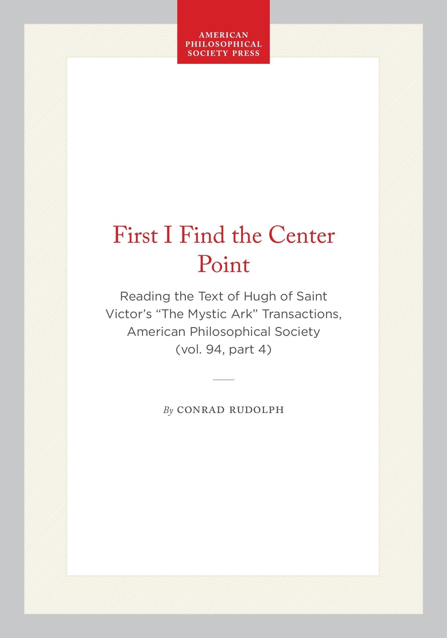 First I Find the Center Point