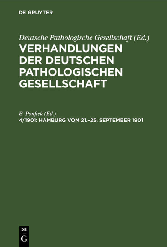 Hamburg vom 21.–25. September 1901