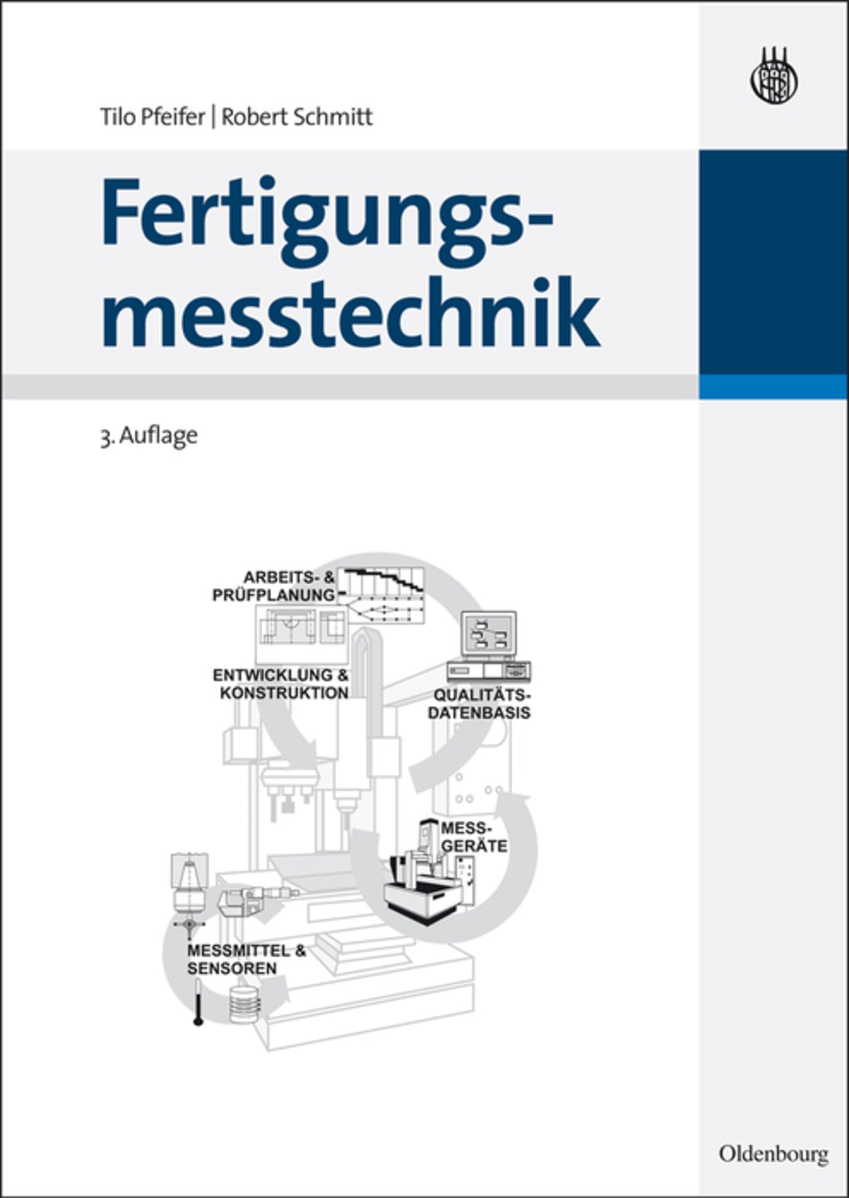 Cover image for Fertigungsmesstechnik ISBN 9783486592023