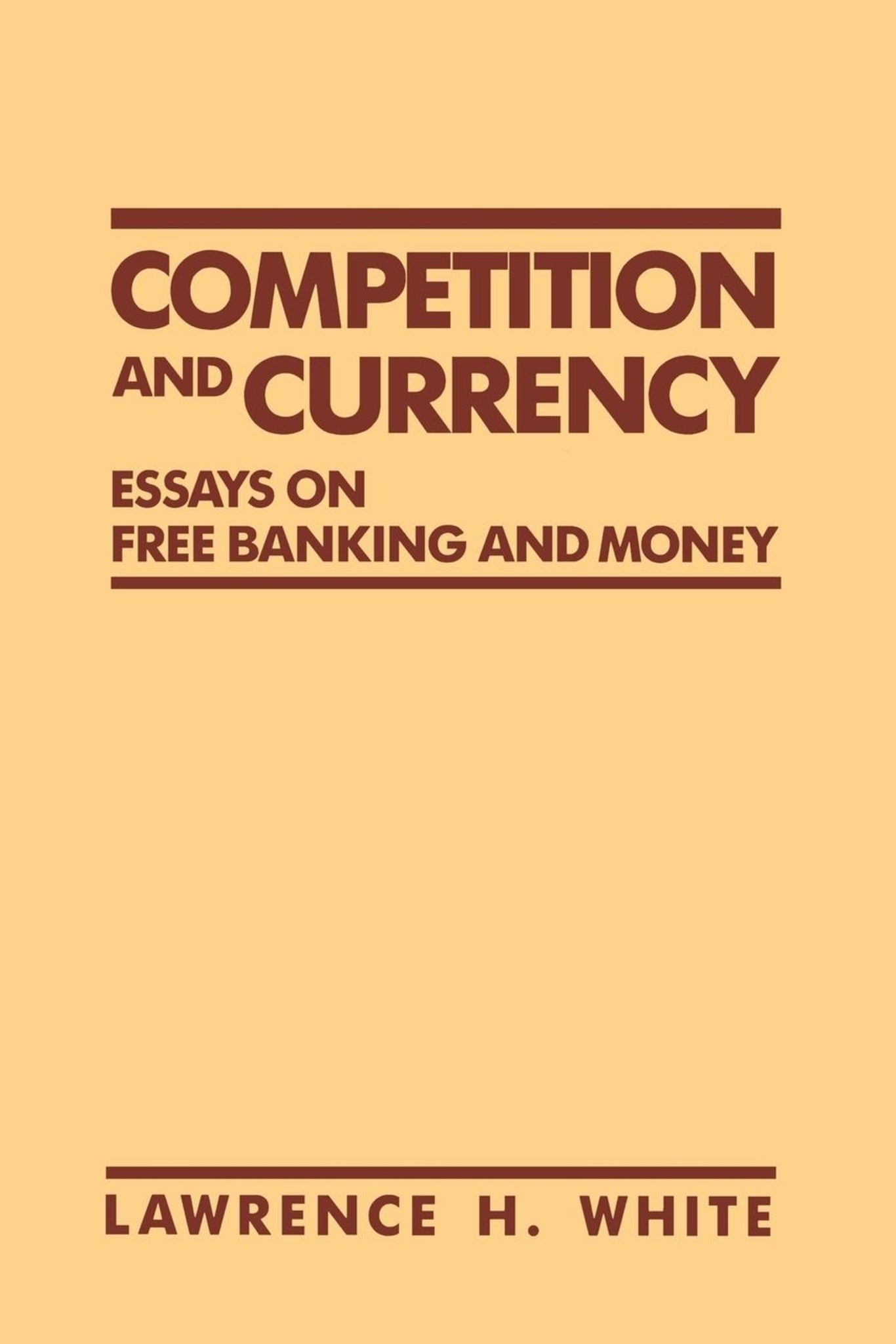 Cover image for Competition and Currency ISBN 9780814792476
