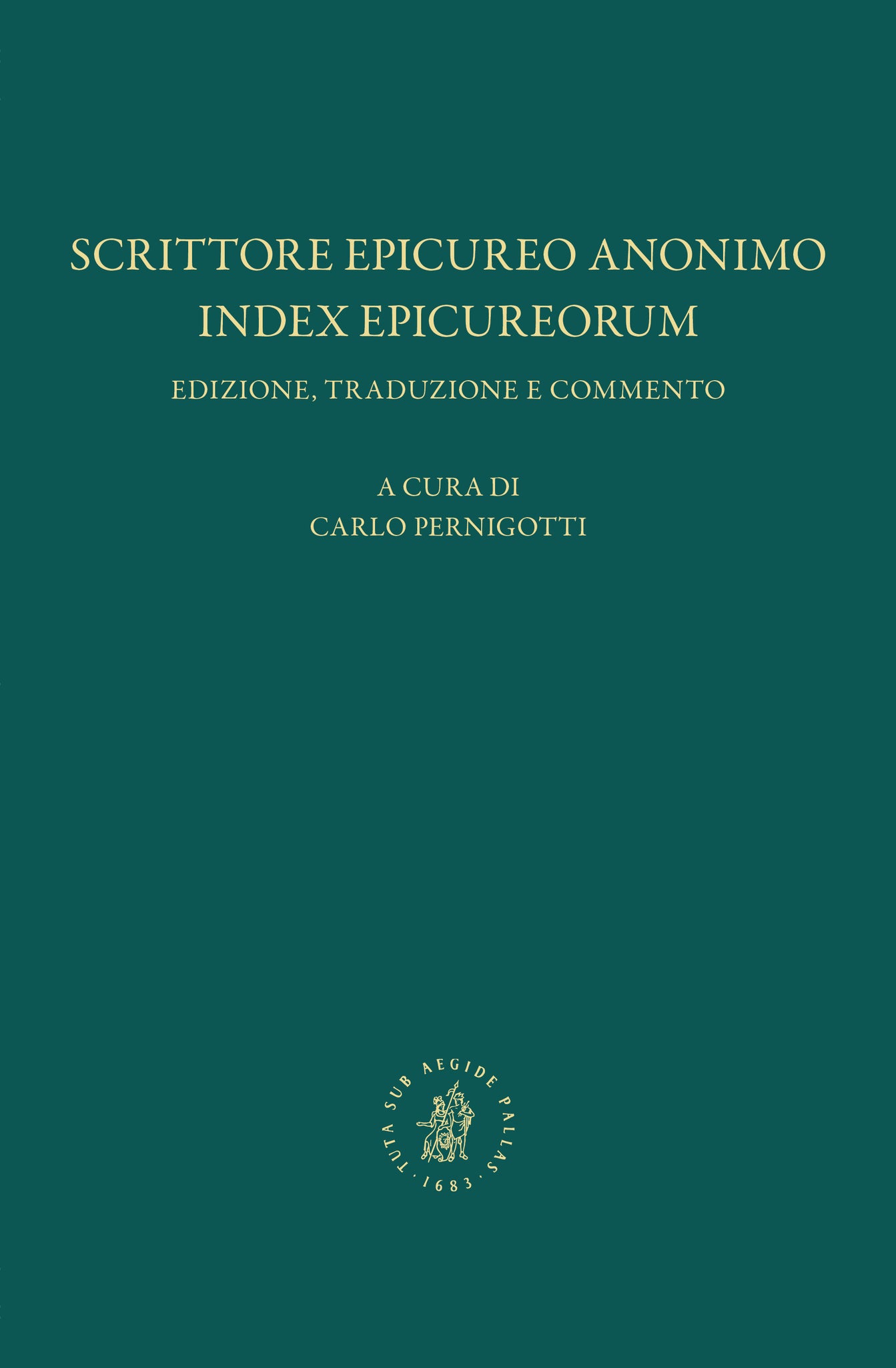 Scrittore epicureo anonimo, Index Epicureorum