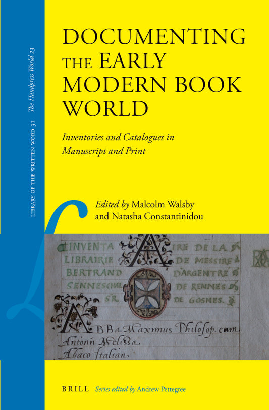 Documenting the Early Modern Book World