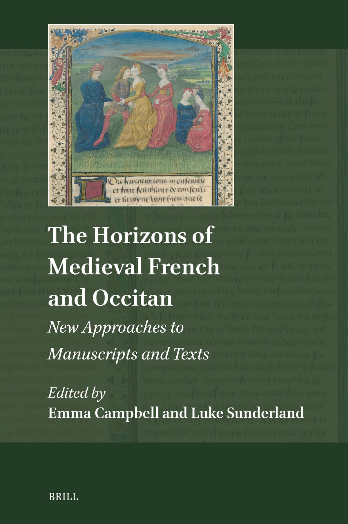 Cover image for The Horizons of Medieval French and Occitan ISBN 9789004735378