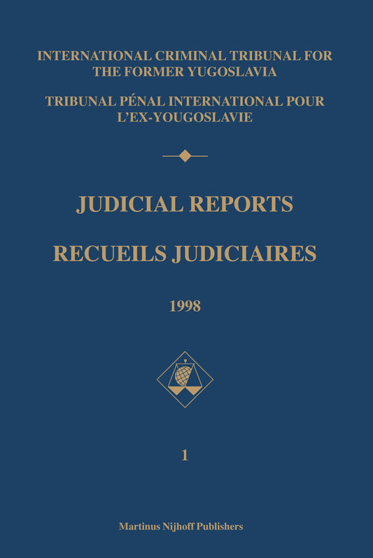 Judicial Reports / Recueils judiciaires, 1998 (2 vols)