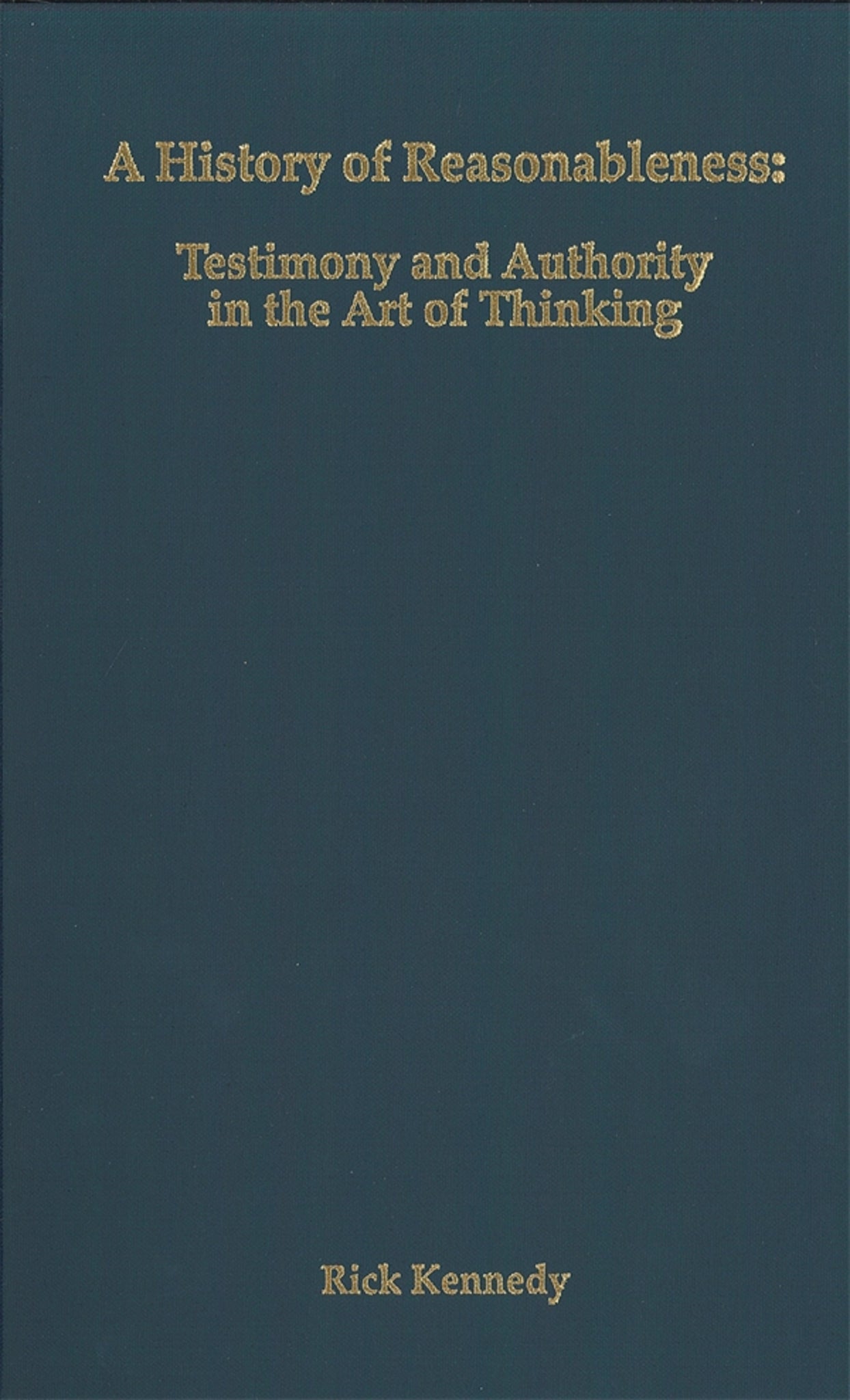 A History of Reasonableness