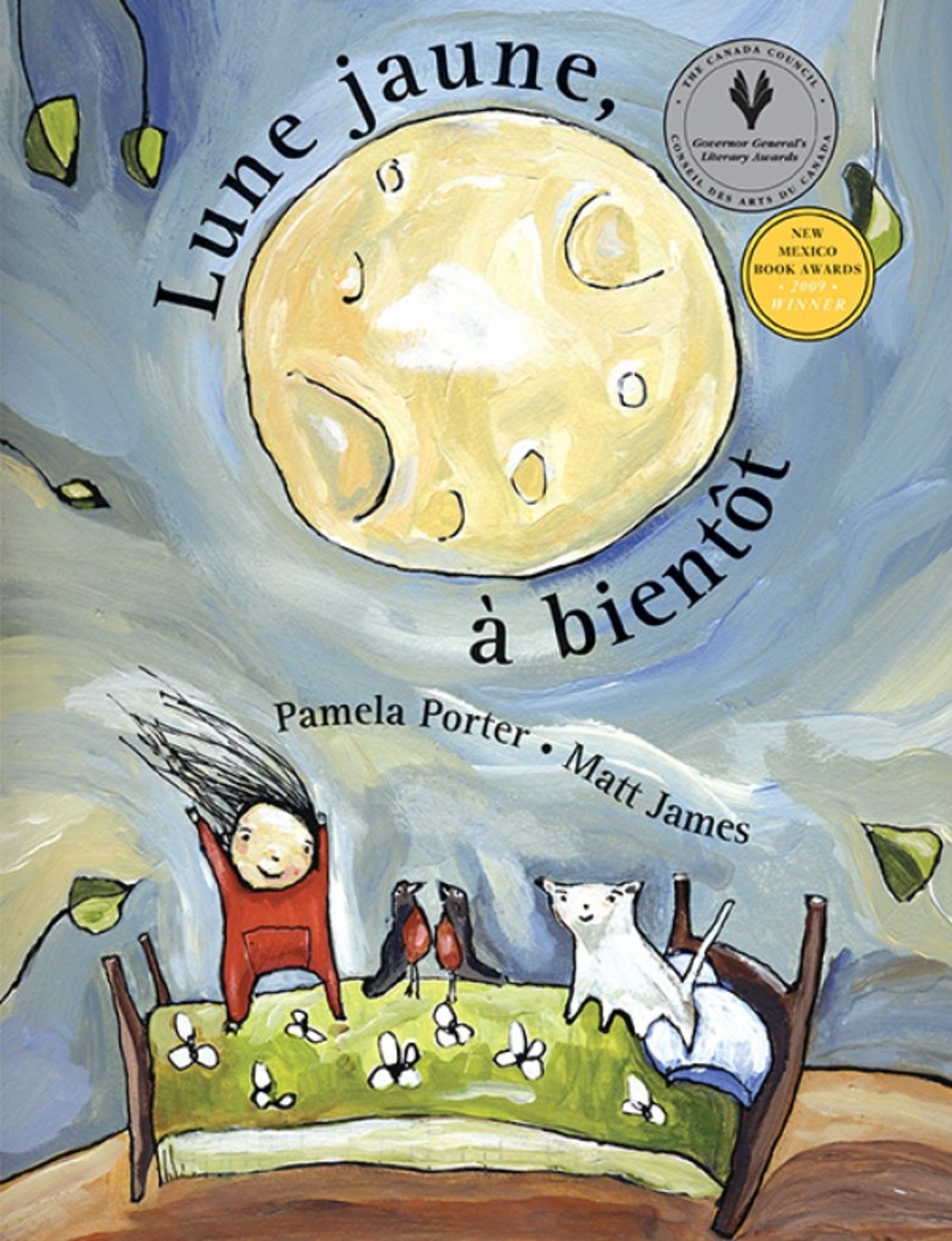 Cover image for Yellow Moon, Apple Moon ISBN 9781554987450