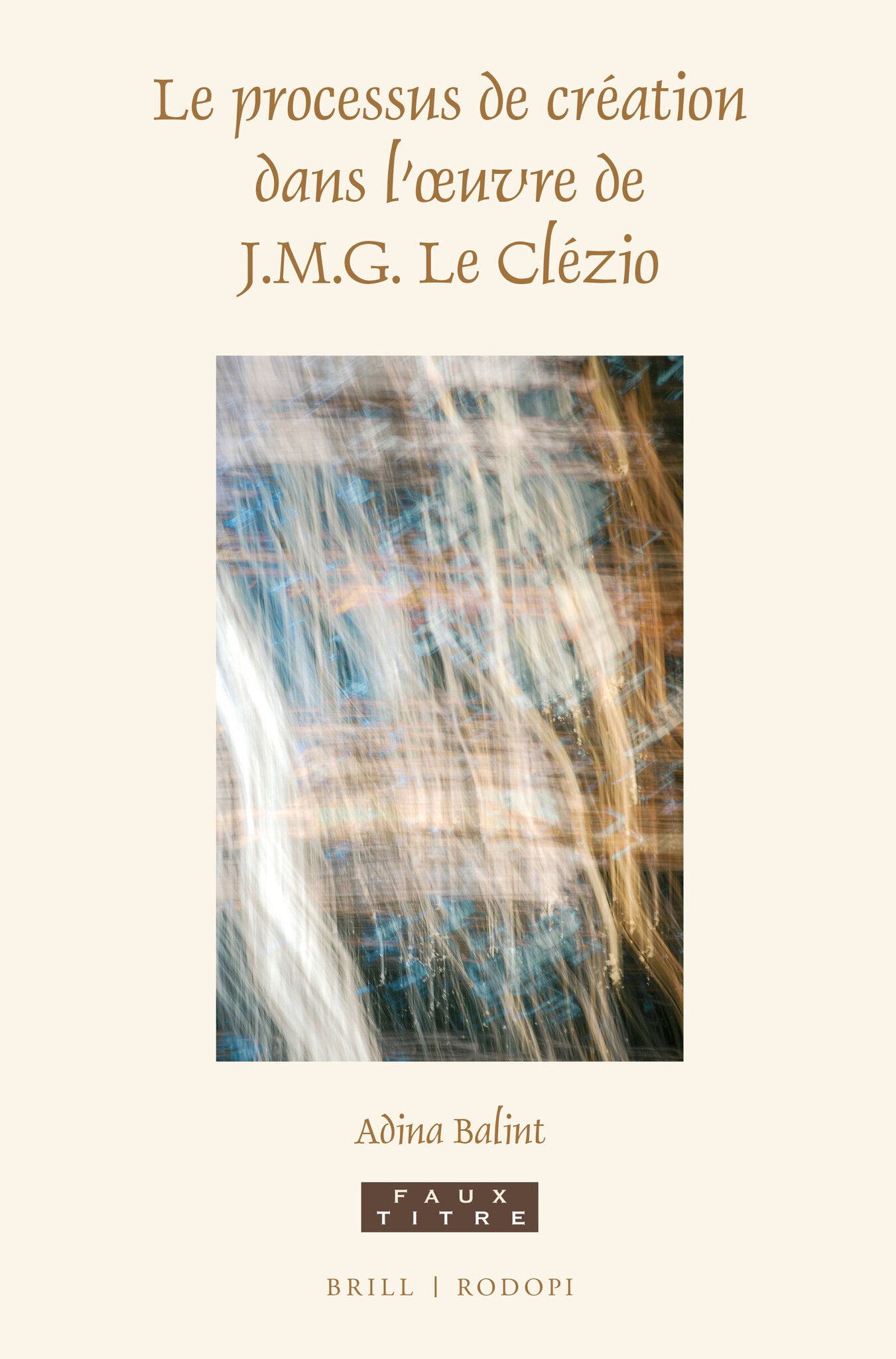 Le processus de création dans l'oeuvre de J.M.G. Le Clézio