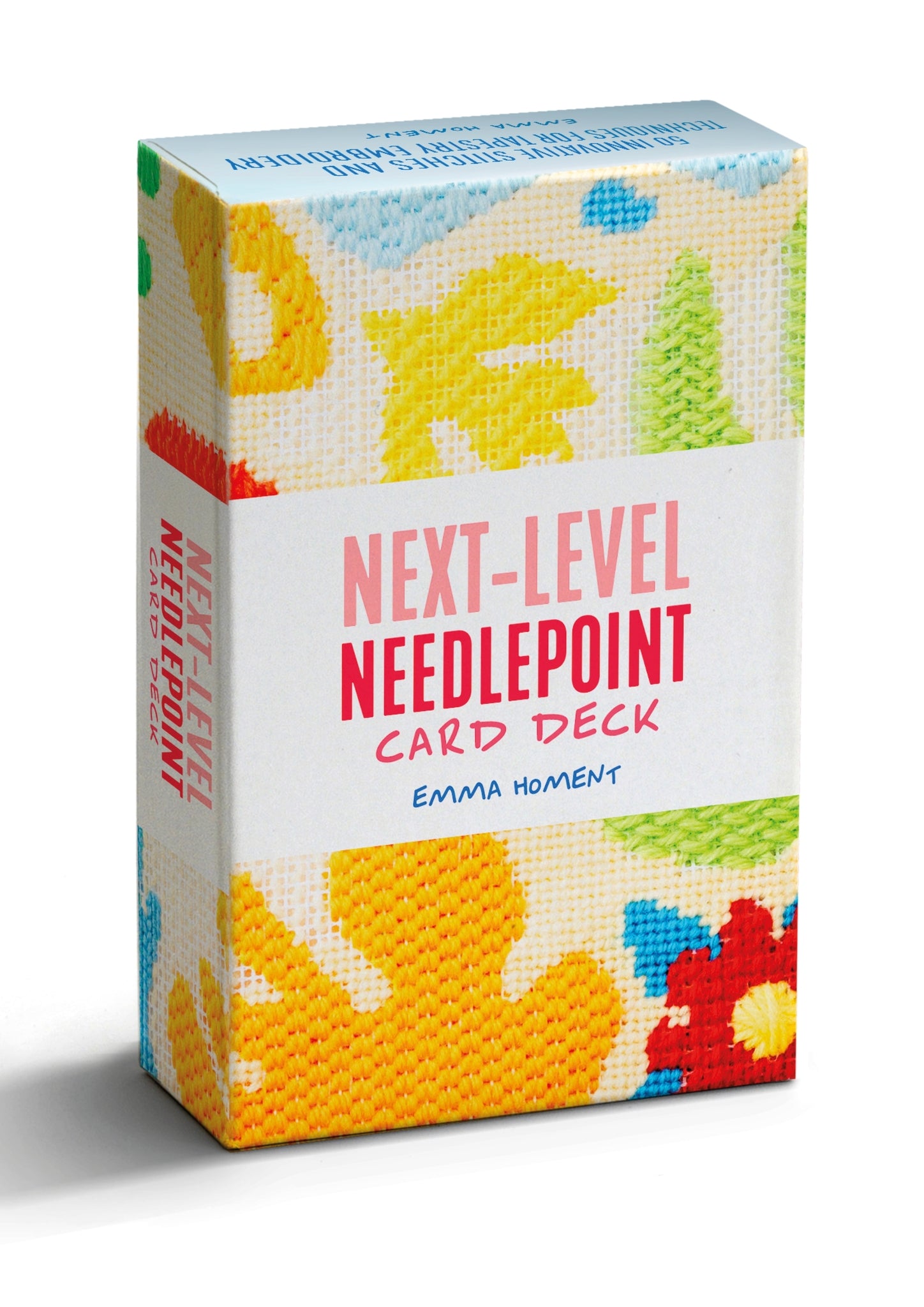 Cover image for Next-Level Needlepoint Card Deck ISBN 9781446316832