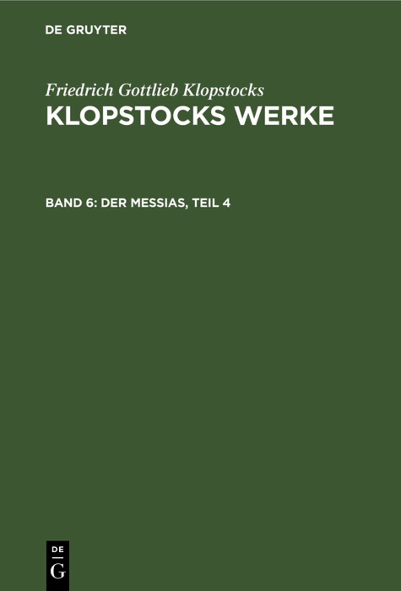 Der Messias, Teil 4