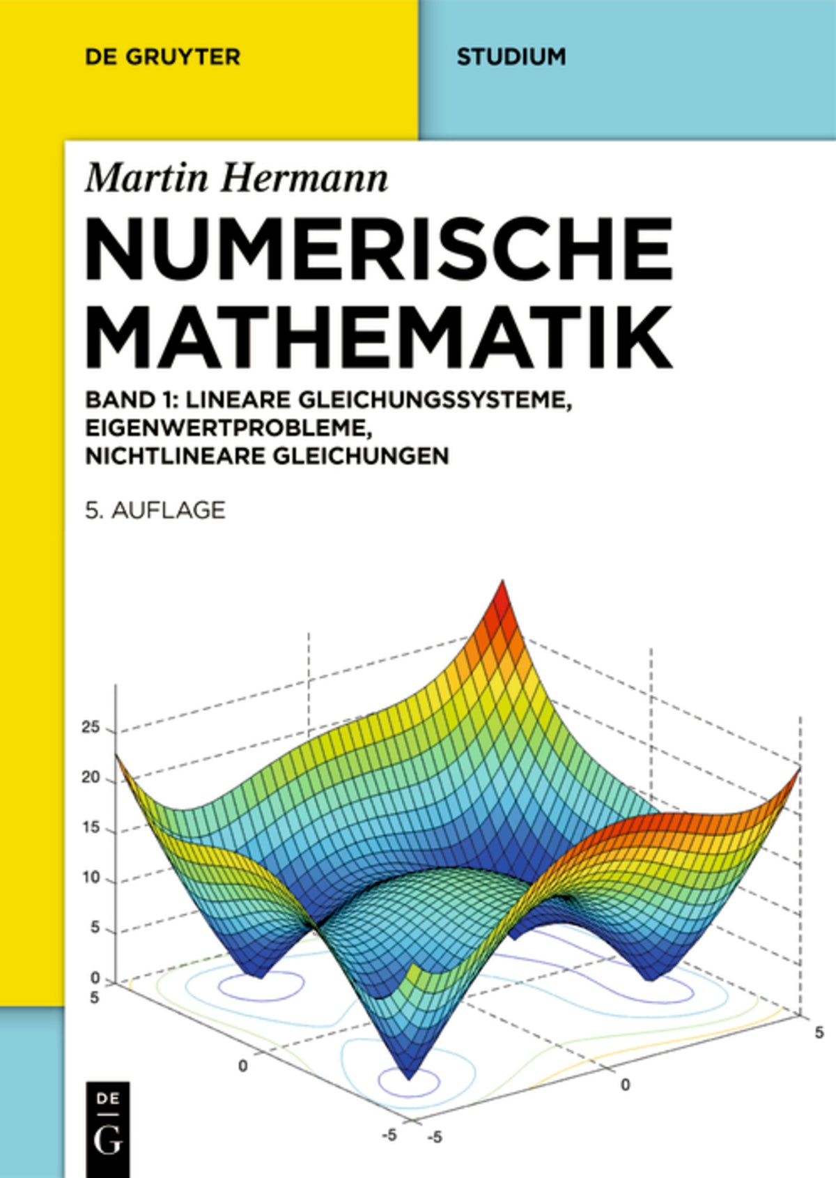 Cover image for Numerische Mathematik ISBN 9783112205457