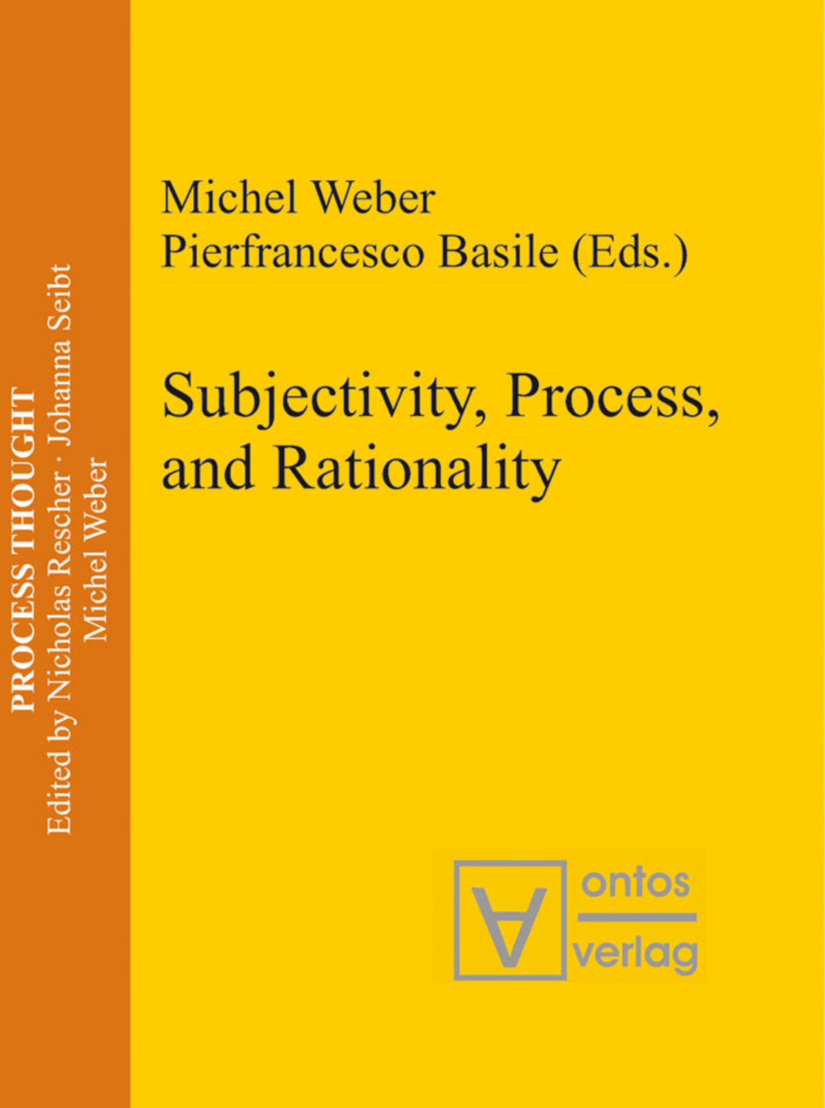 Cover image for Subjectivity, Process, and Rationality ISBN 9783110328011