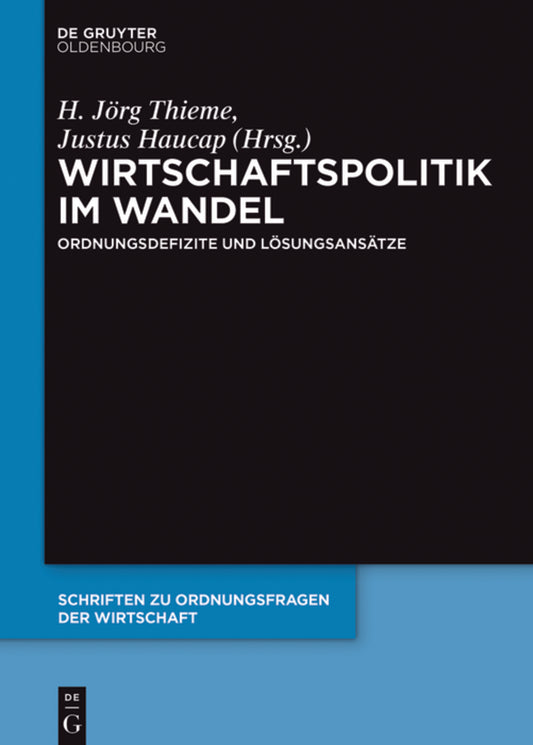 Wirtschaftspolitik im Wandel