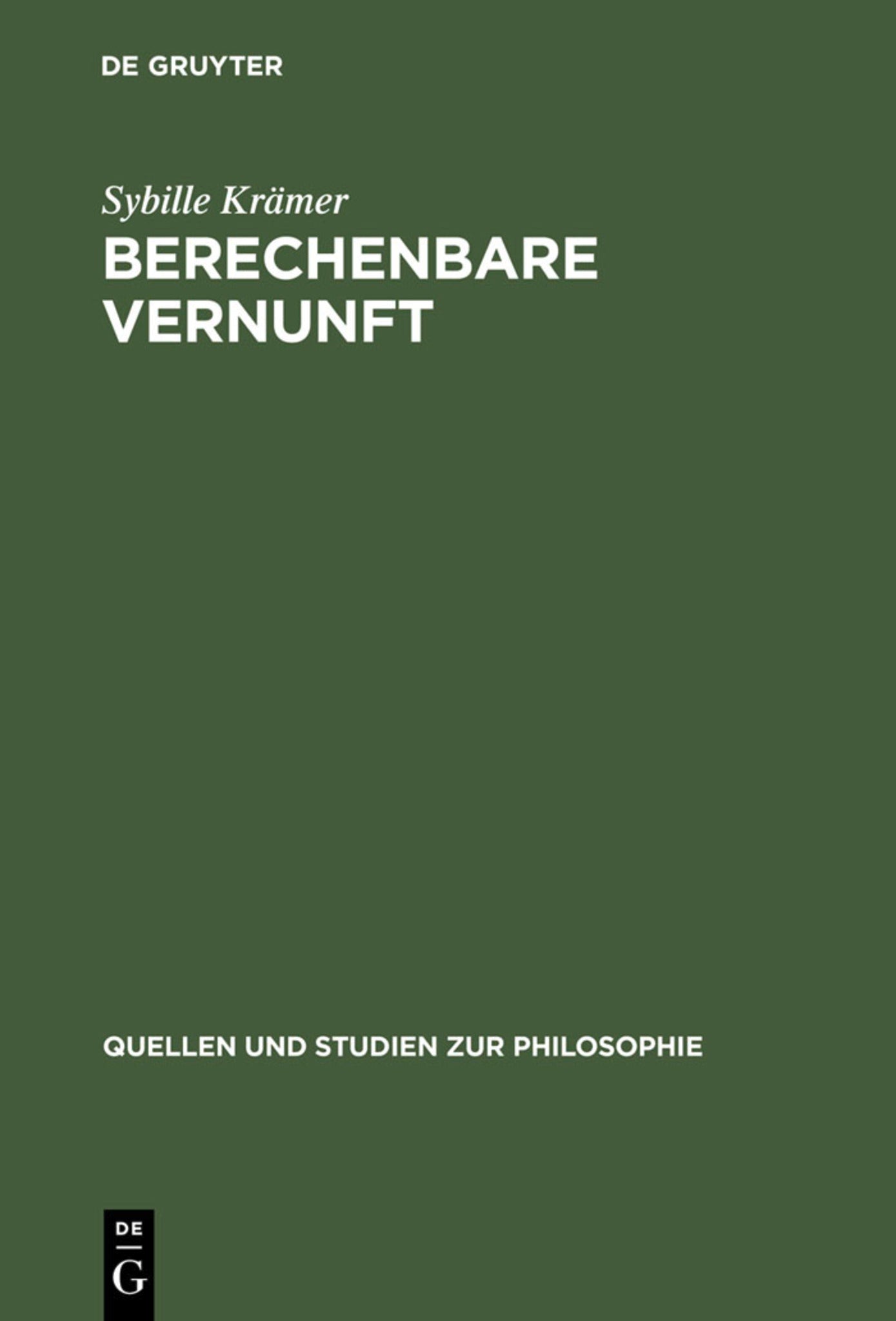 Berechenbare Vernunft
