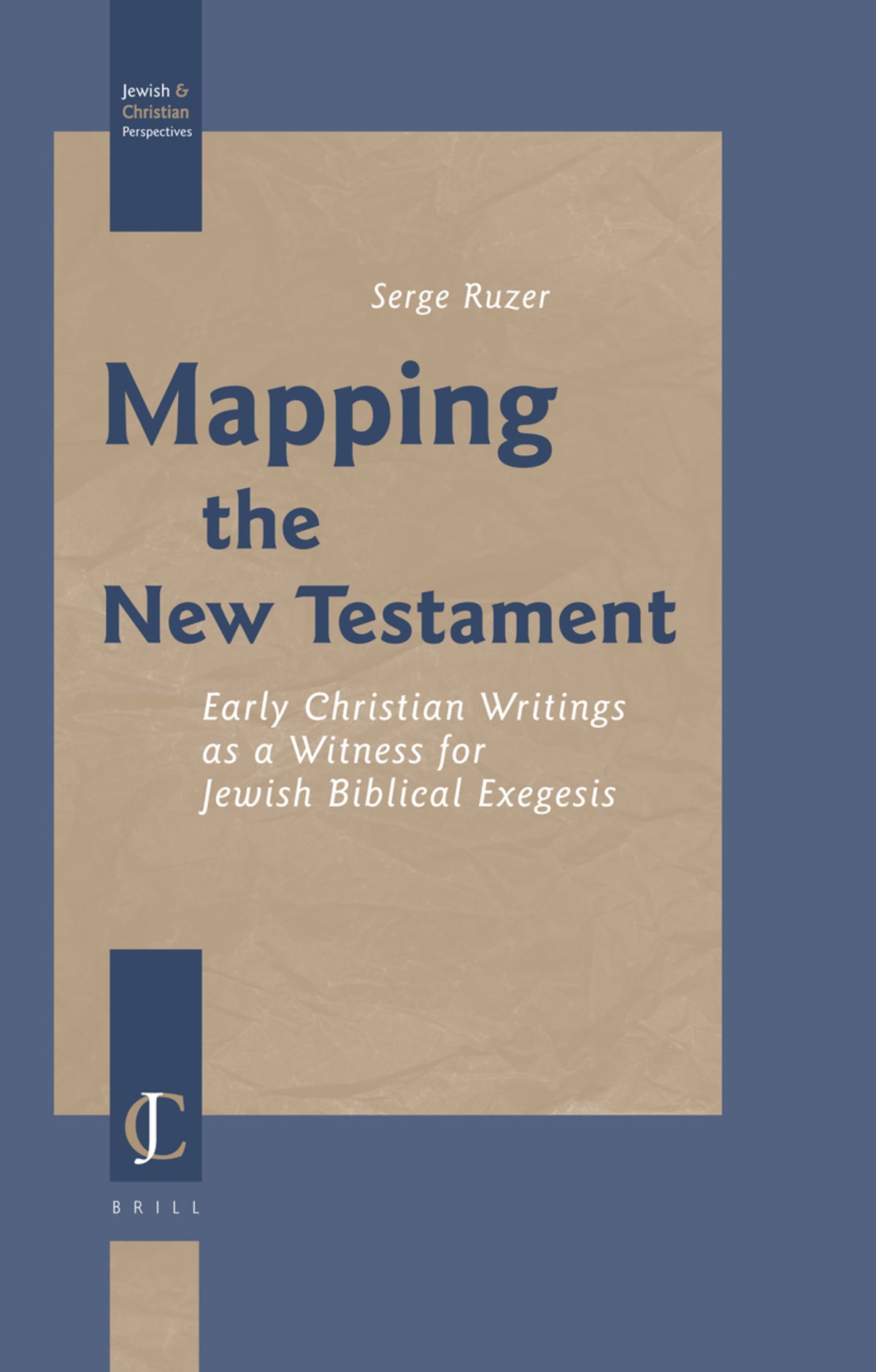 Cover image for Mapping the New Testament ISBN 9789004158924