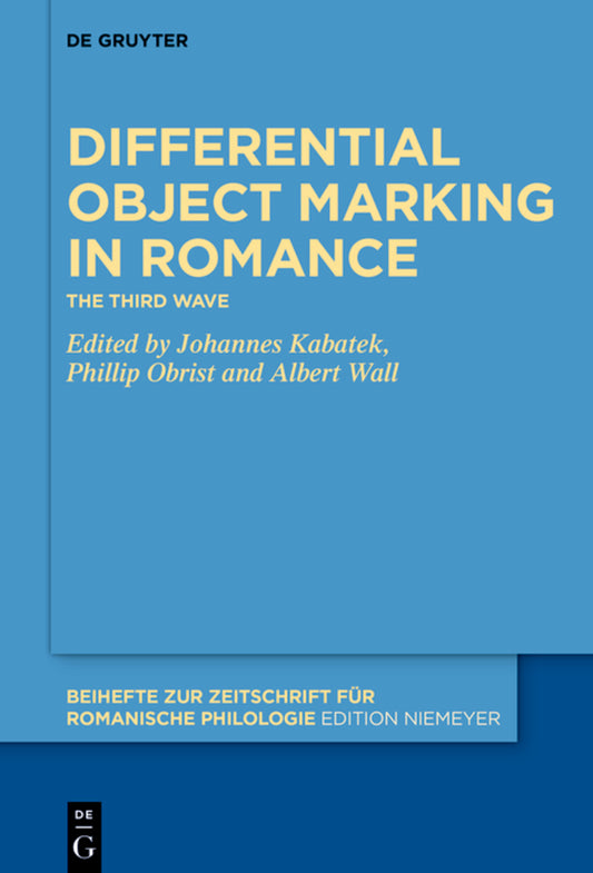Differential Object Marking in Romance