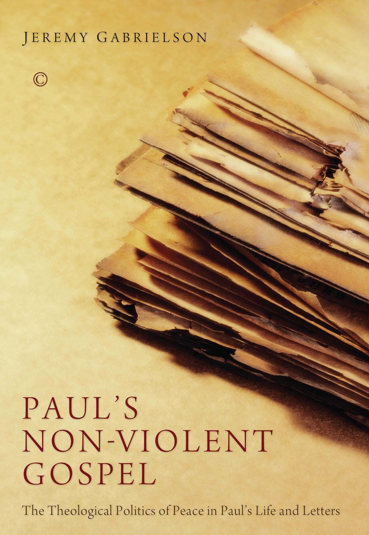 Cover image for Paul's Non-Violent Gospel ISBN 9780227174654