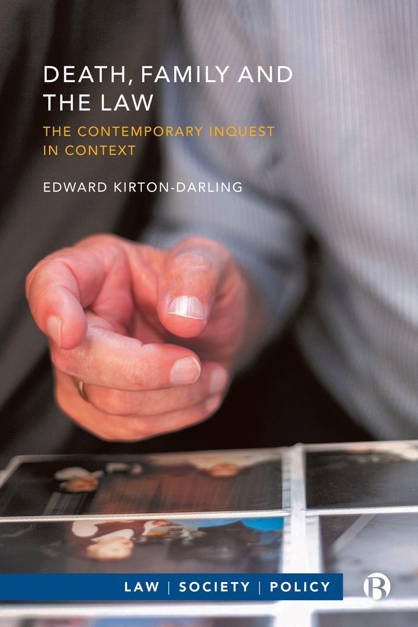 Cover image for Death, Family and the Law ISBN 9781529212457