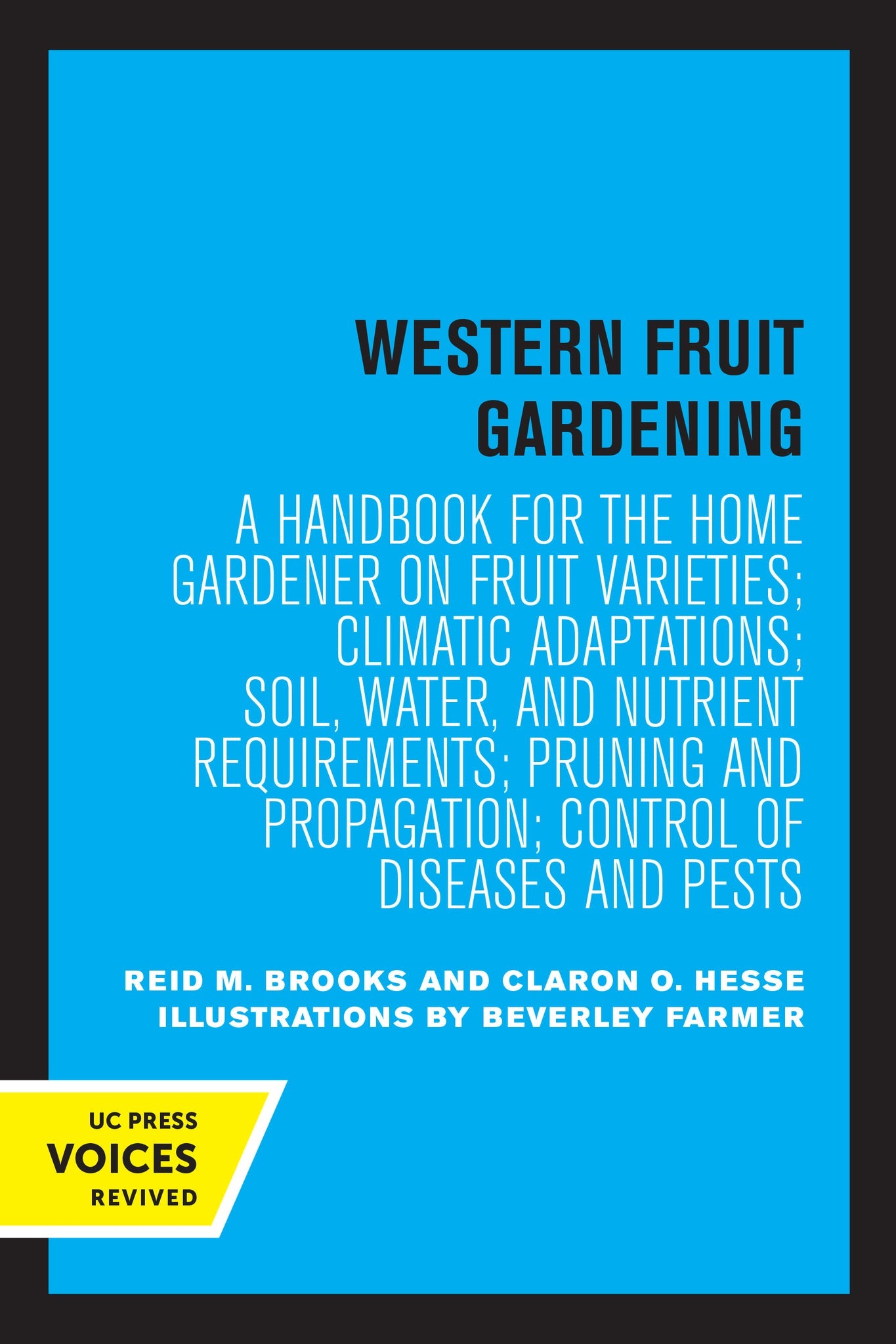 Cover image for Western Fruit Gardening ISBN 9780520374409