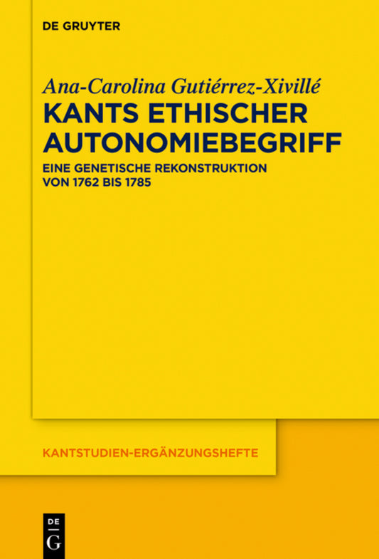 Kants ethischer Autonomiebegriff