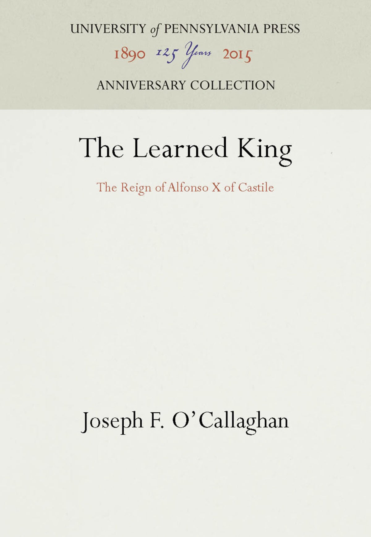 Cover image for The Learned King ISBN 9780812232264