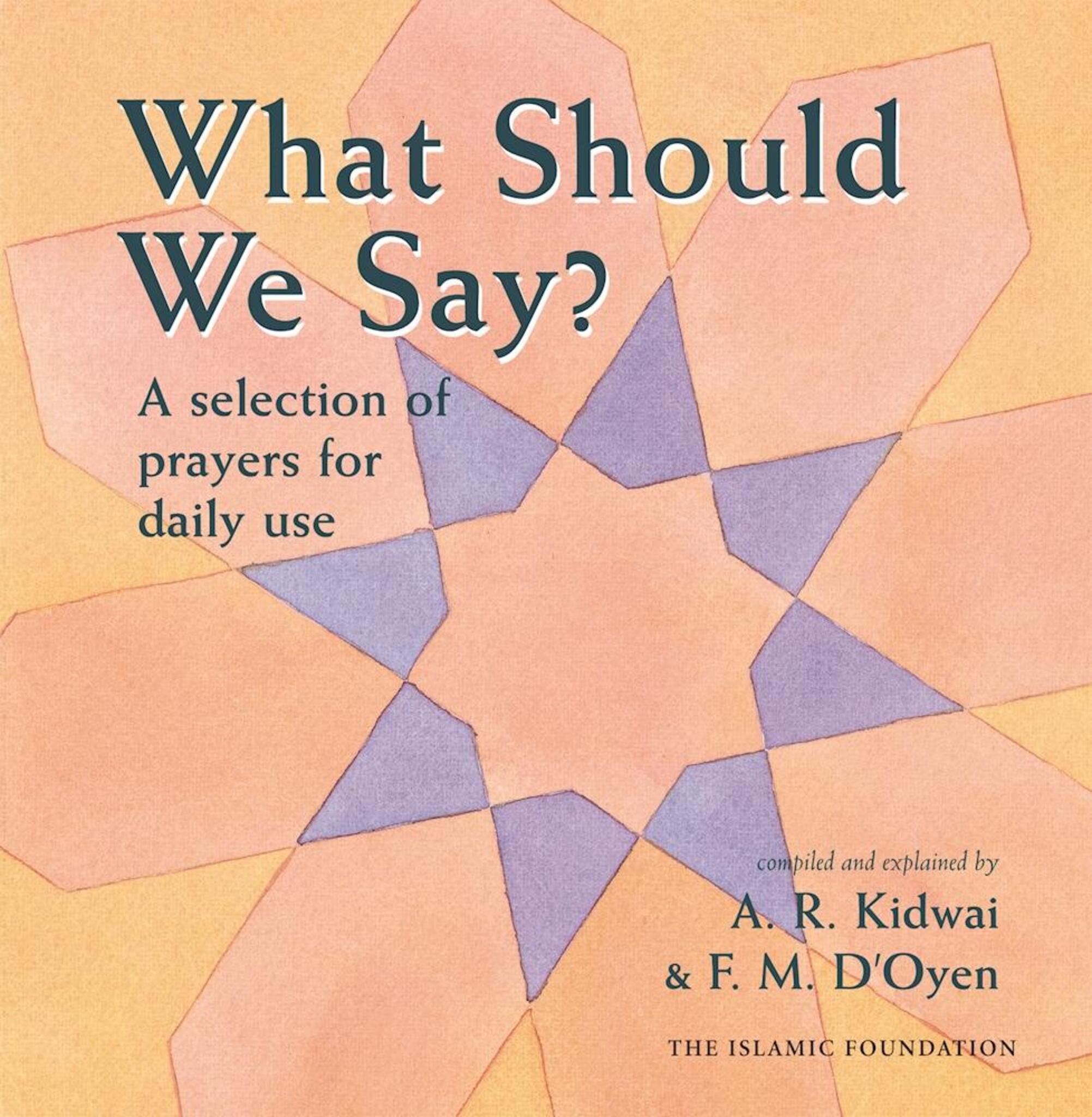 What Should We Say?