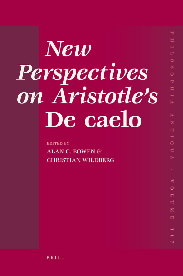 Cover image for New Perspectives on Aristotle's De caelo ISBN 9789004173767