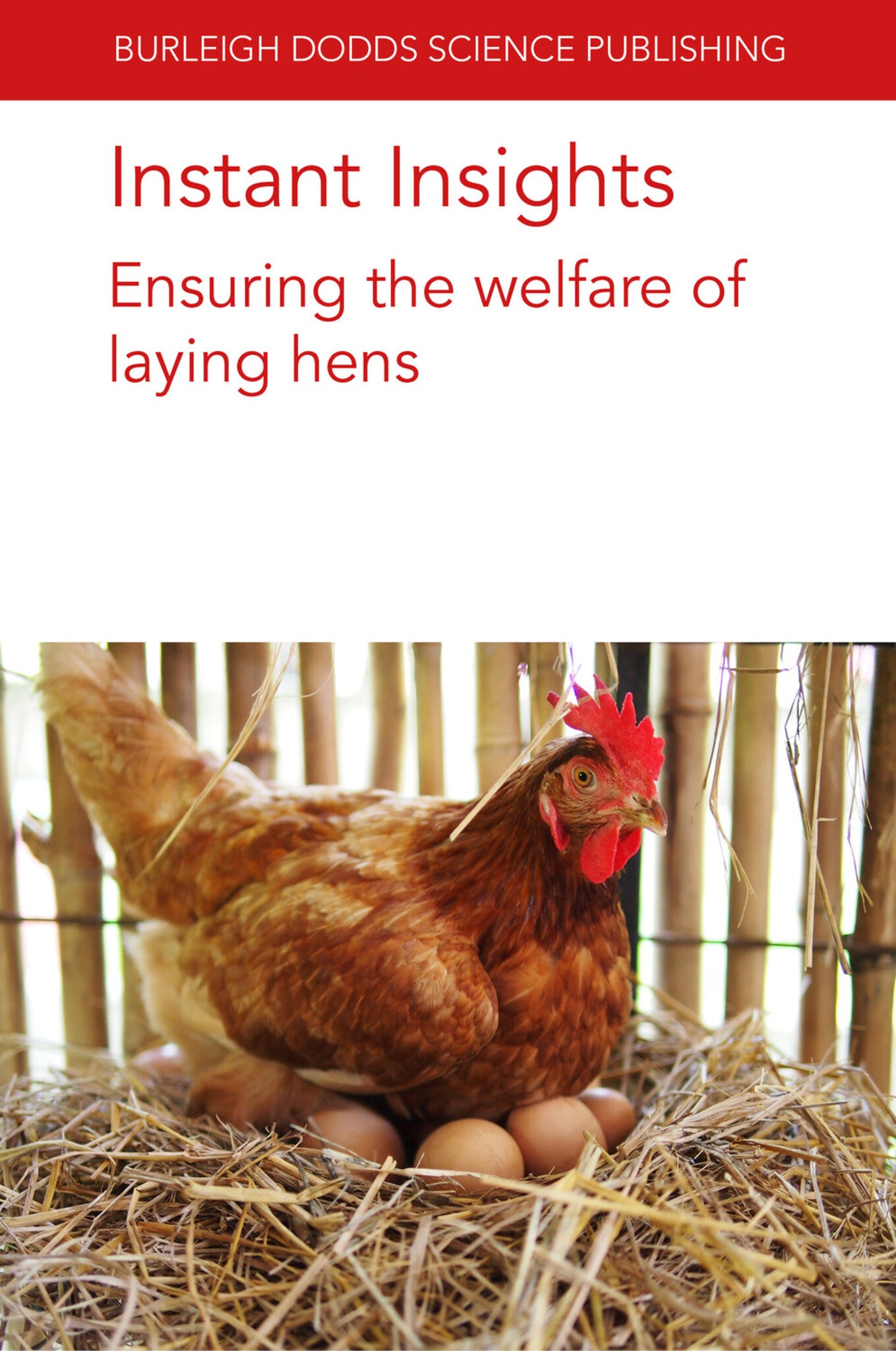 Cover image for Instant Insights: Ensuring the welfare of laying hens ISBN 9781801466271