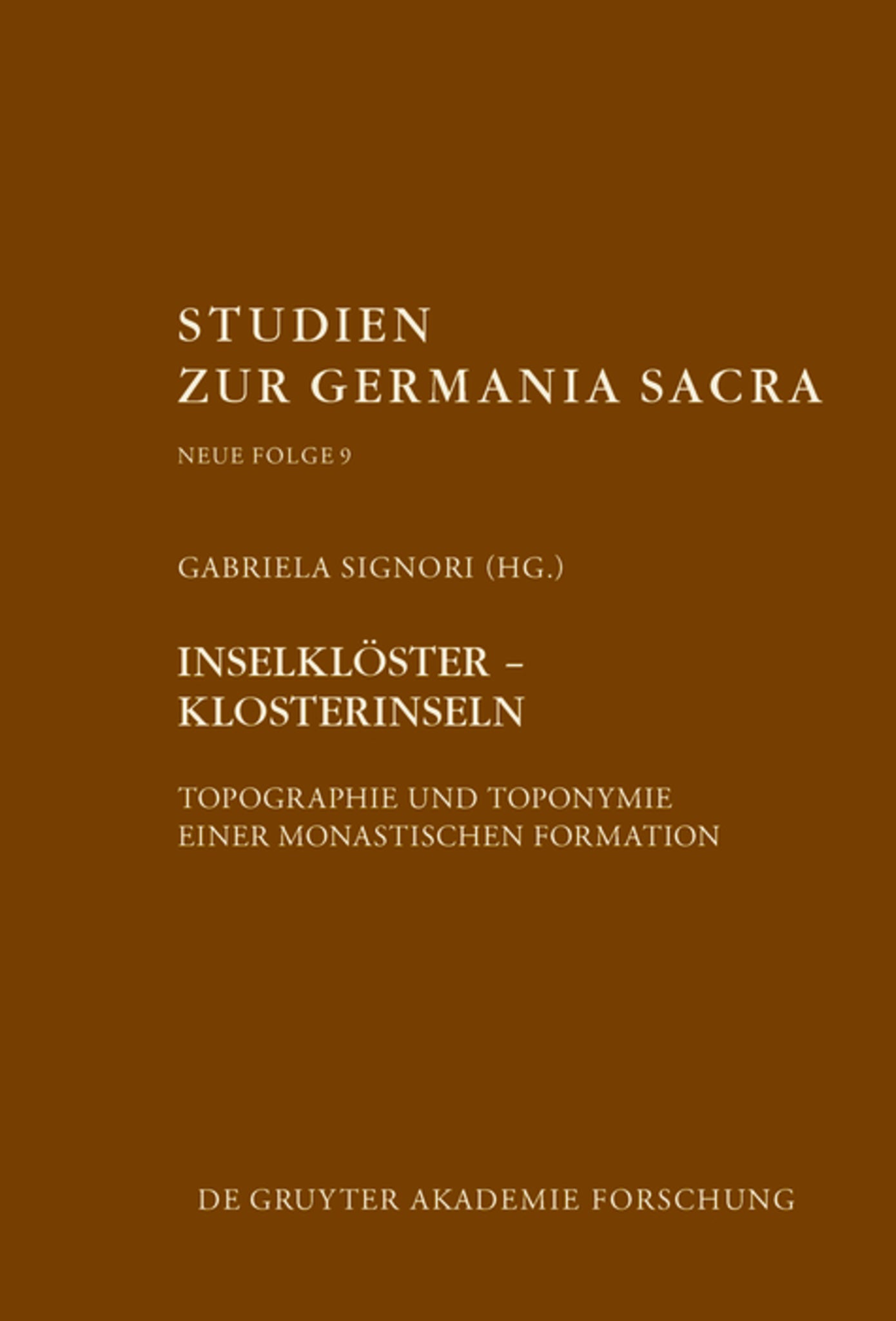 Inselklöster – Klosterinseln
