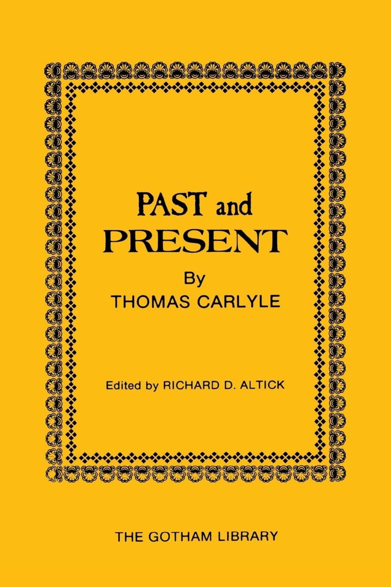 Cover image for Past and Present by Thomas Carlyle ISBN 9780814705629