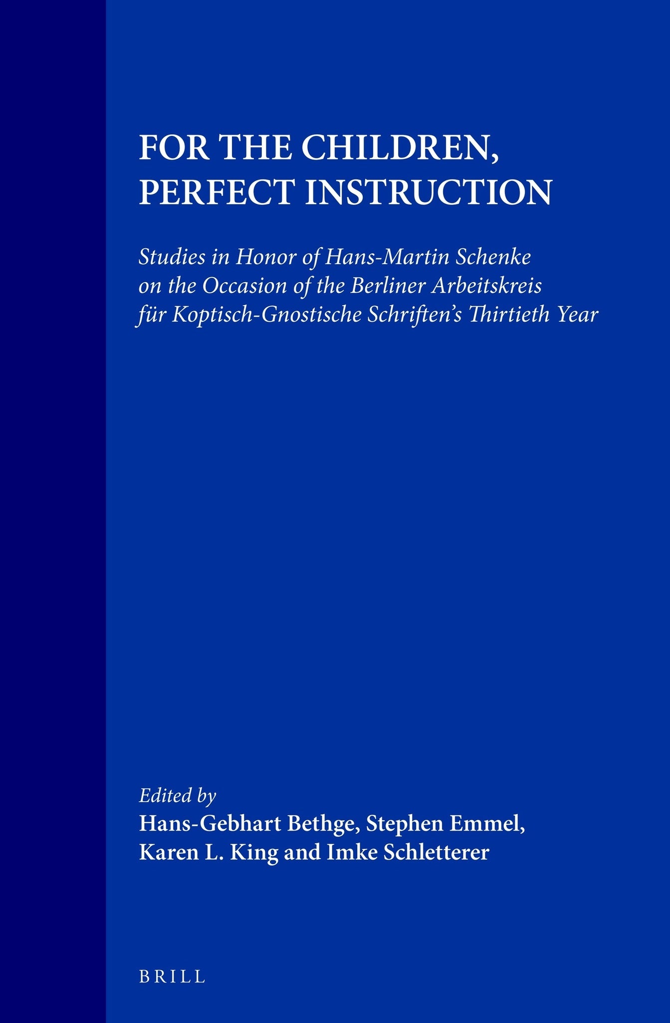 For the Children, Perfect Instruction