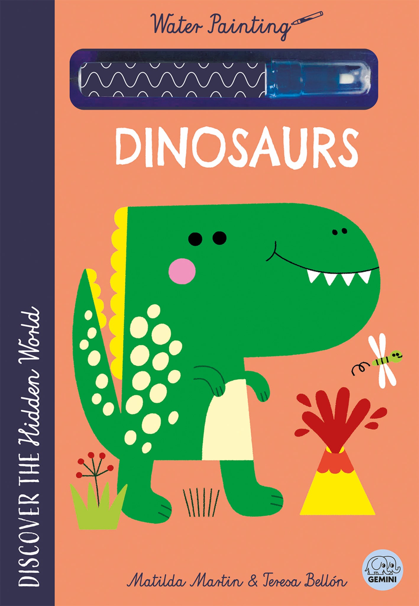 Hidden World - Water Painting Dinosaurs