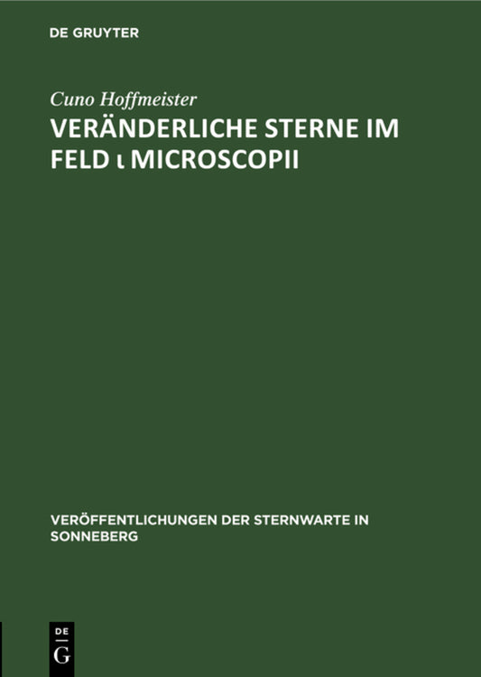 Veränderliche Sterne im Feld ι Microscopii