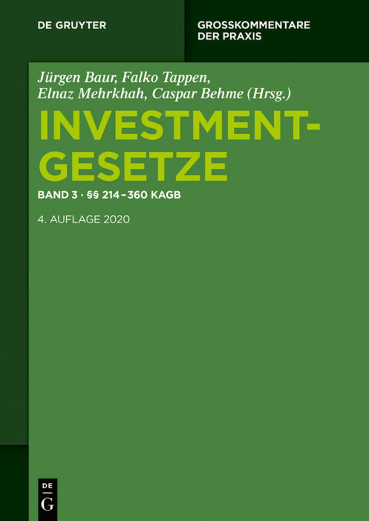 §§ 214 - 360 KAGB