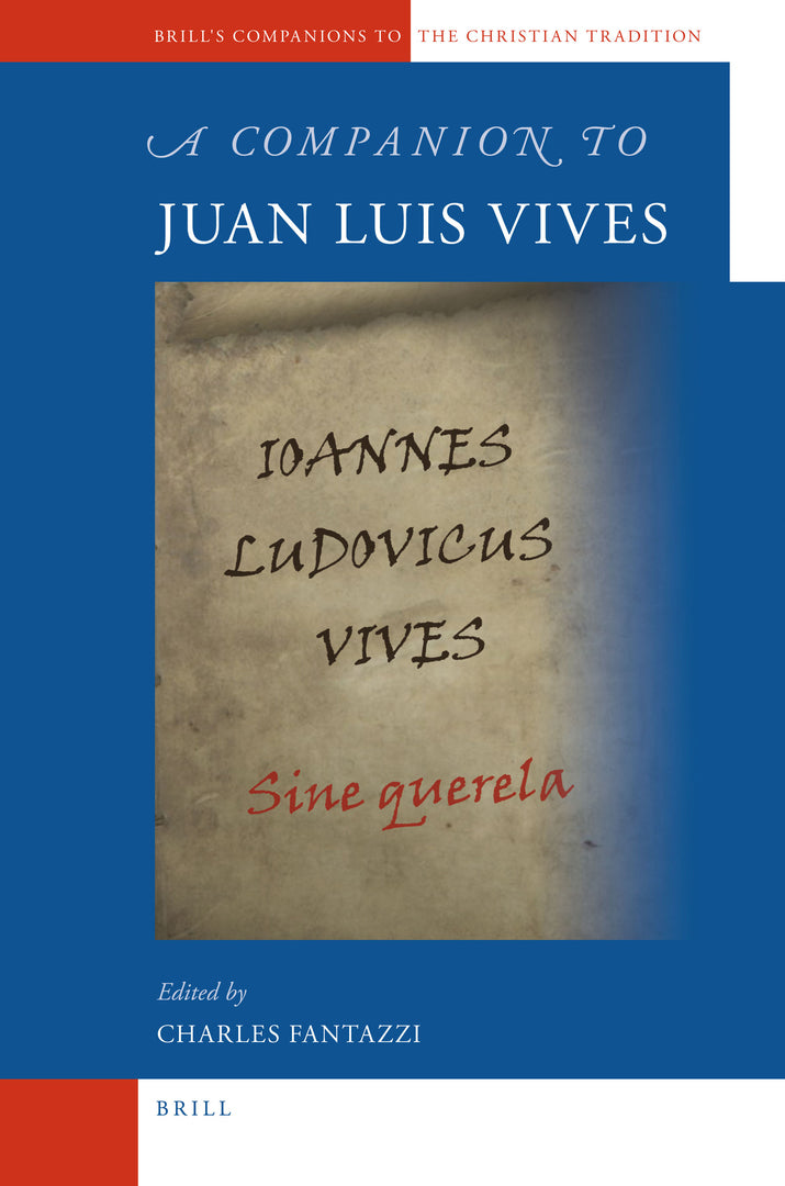 Cover image for A Companion to Juan Luis Vives ISBN 9789004168541