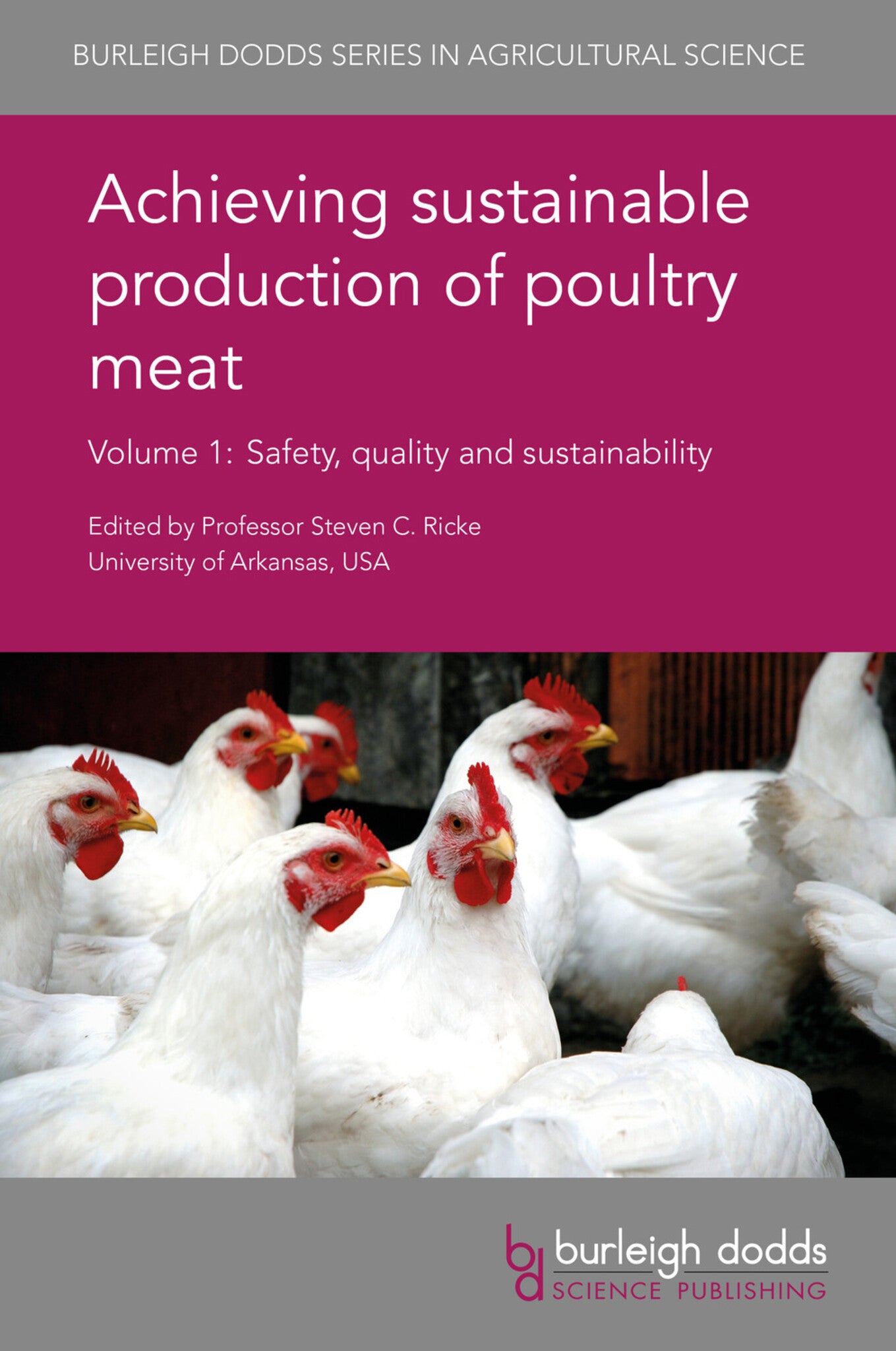 Cover image for Achieving sustainable production of poultry meat Volume 1 ISBN 9781786760647