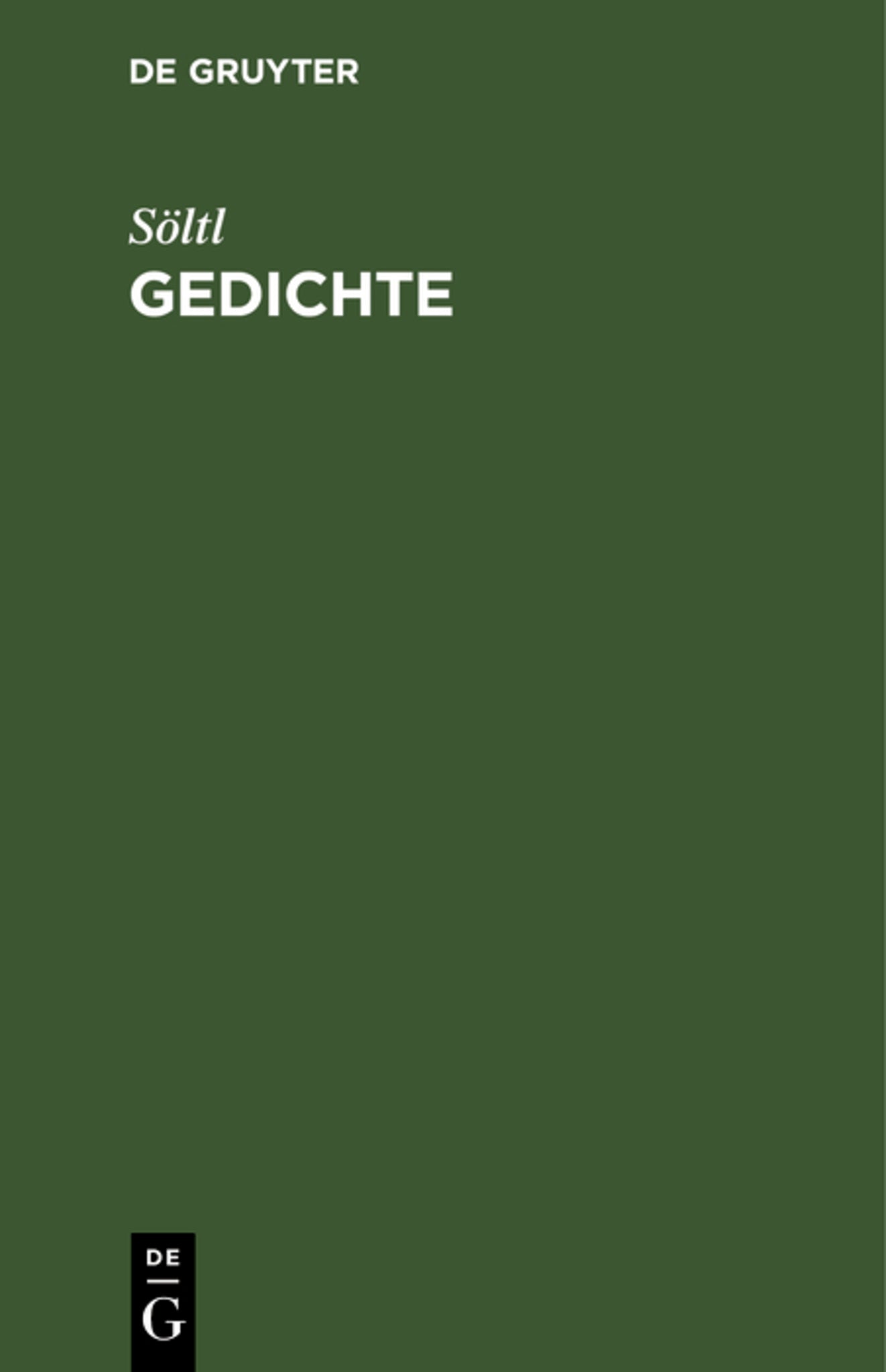 Gedichte