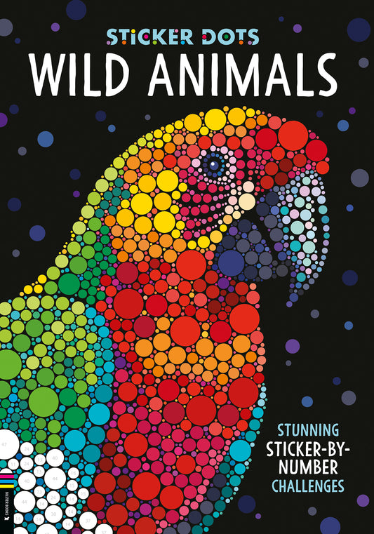 Sticker Dots: Wild Animals