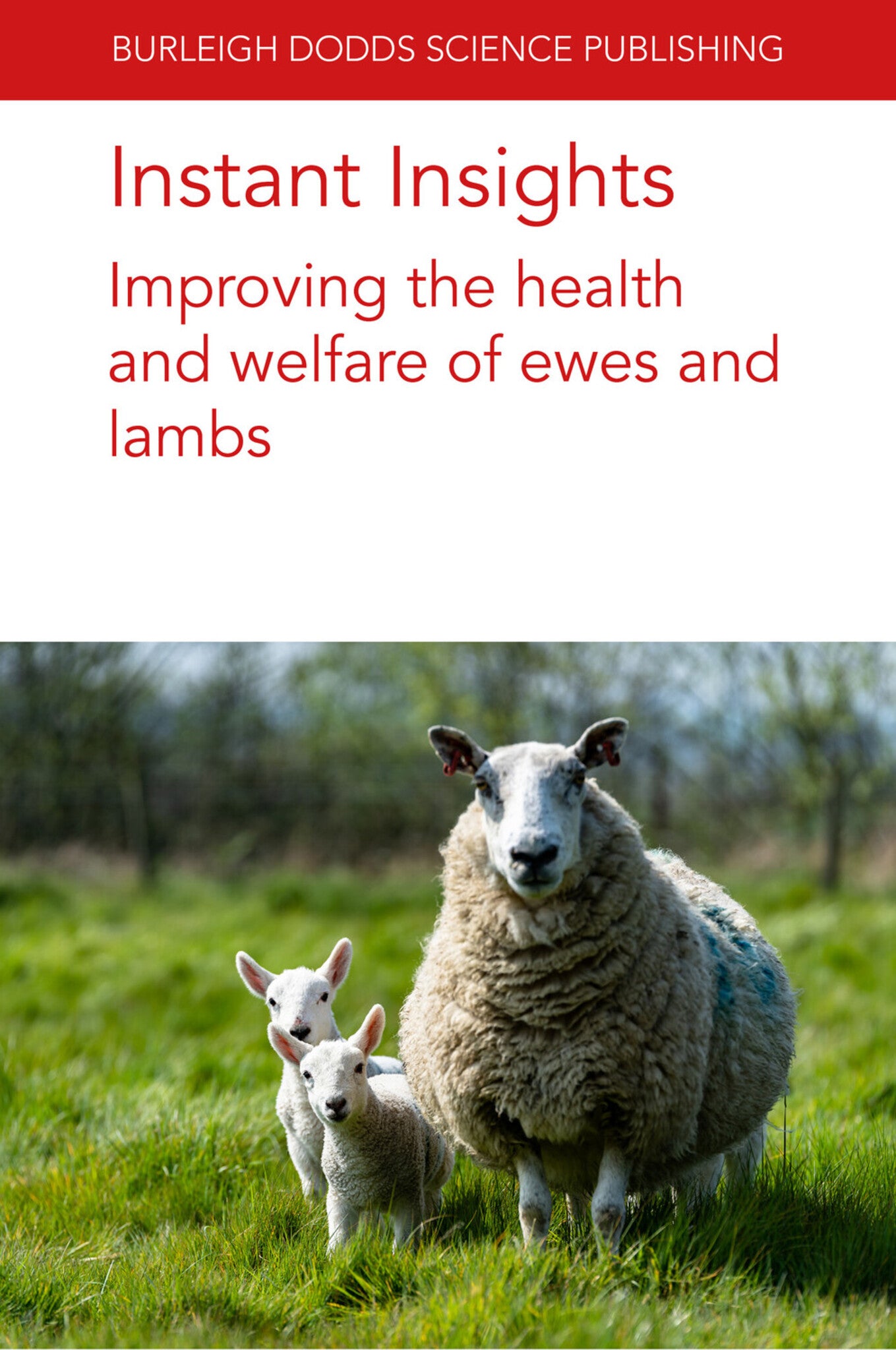 Cover image for Instant Insights: Improving the health and welfare of ewes and lambs ISBN 9781835457030