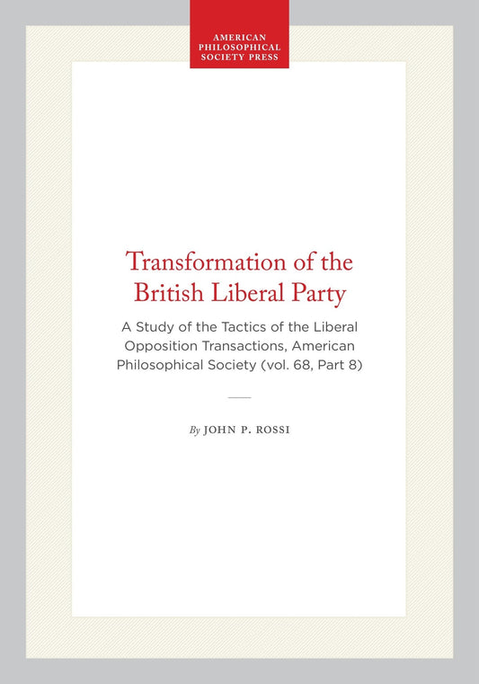 Transformation of the British Liberal Party