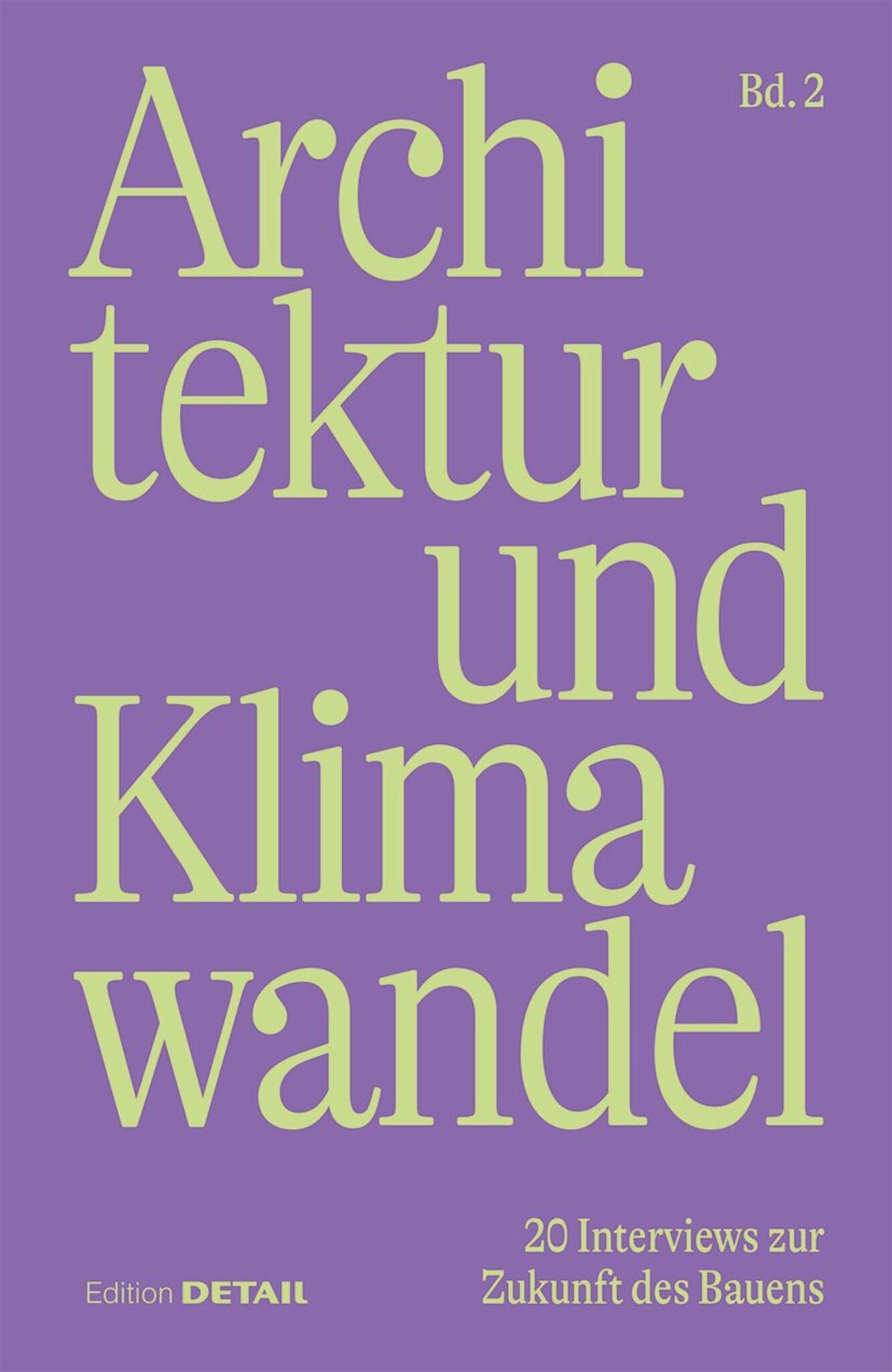 Architektur und Klimawandel (Vol.2)