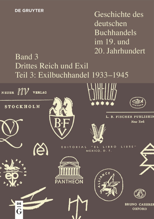 Der Buchhandel im deutschsprachigen Exil 1933-1945