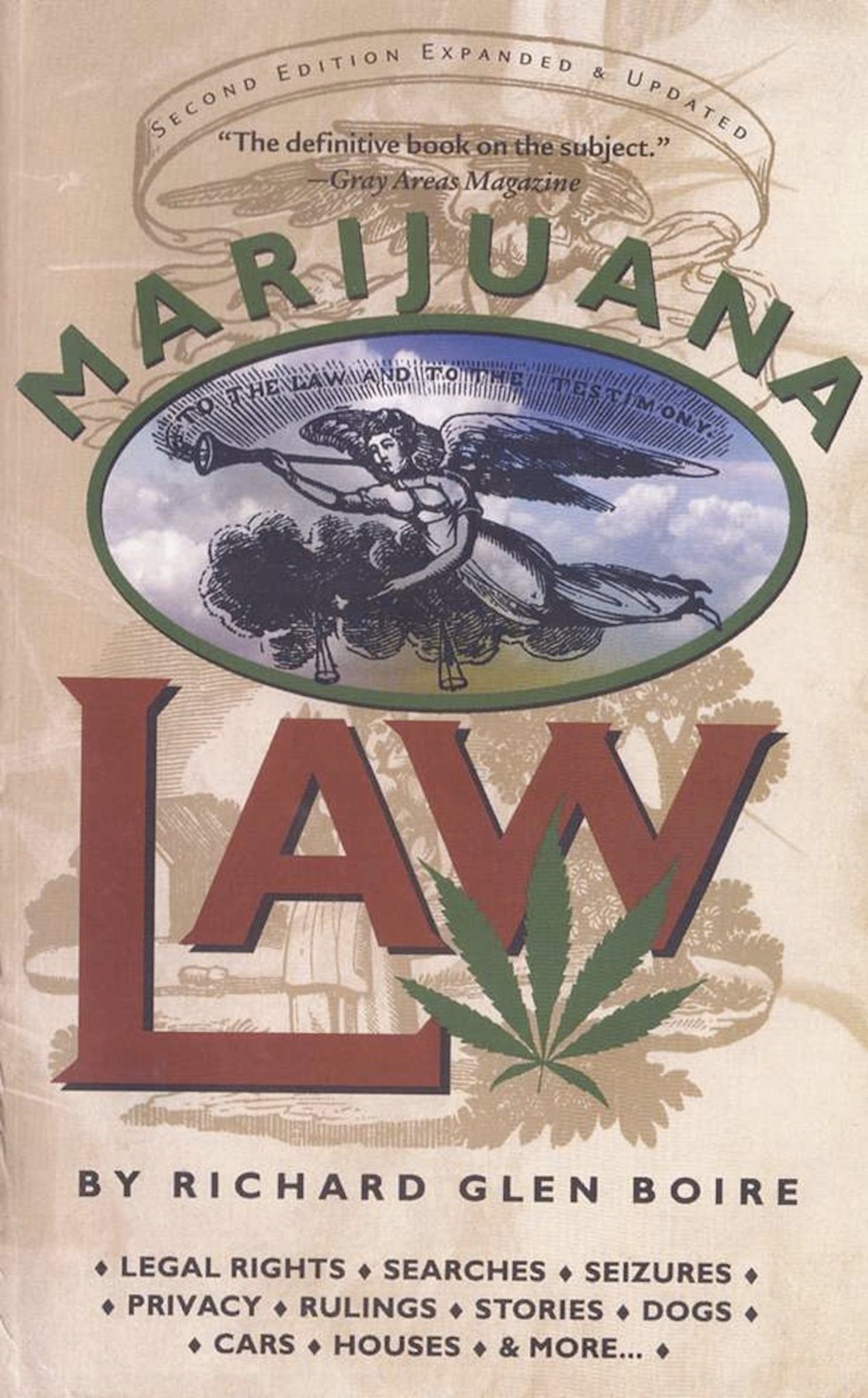 Cover image for Marijuana Law ISBN 9780914171867