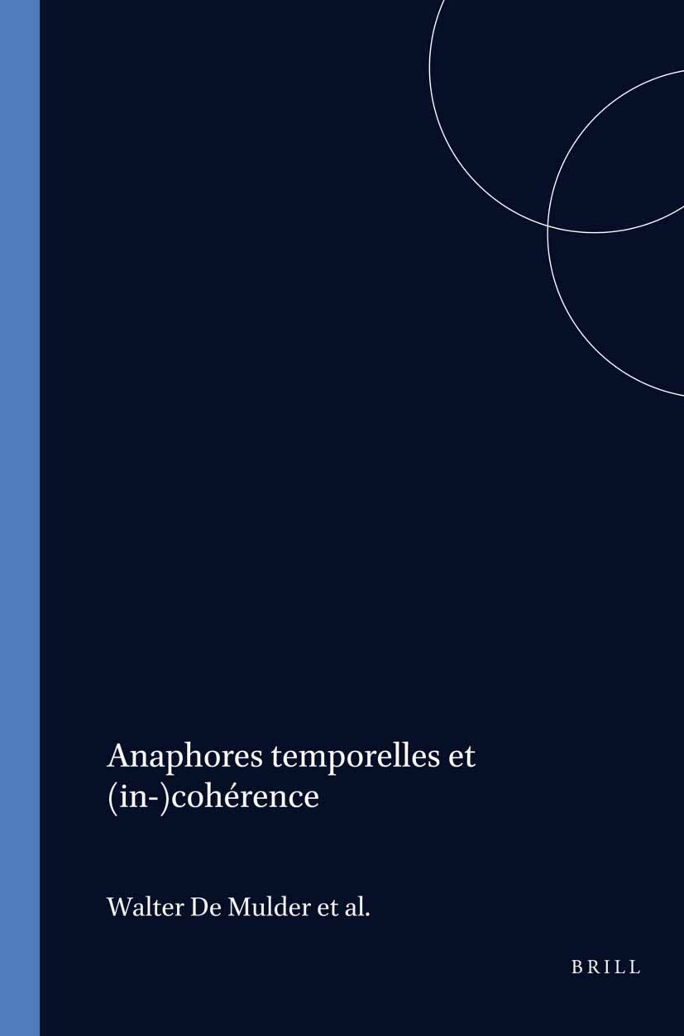 Anaphores temporelles et (in-)cohérence