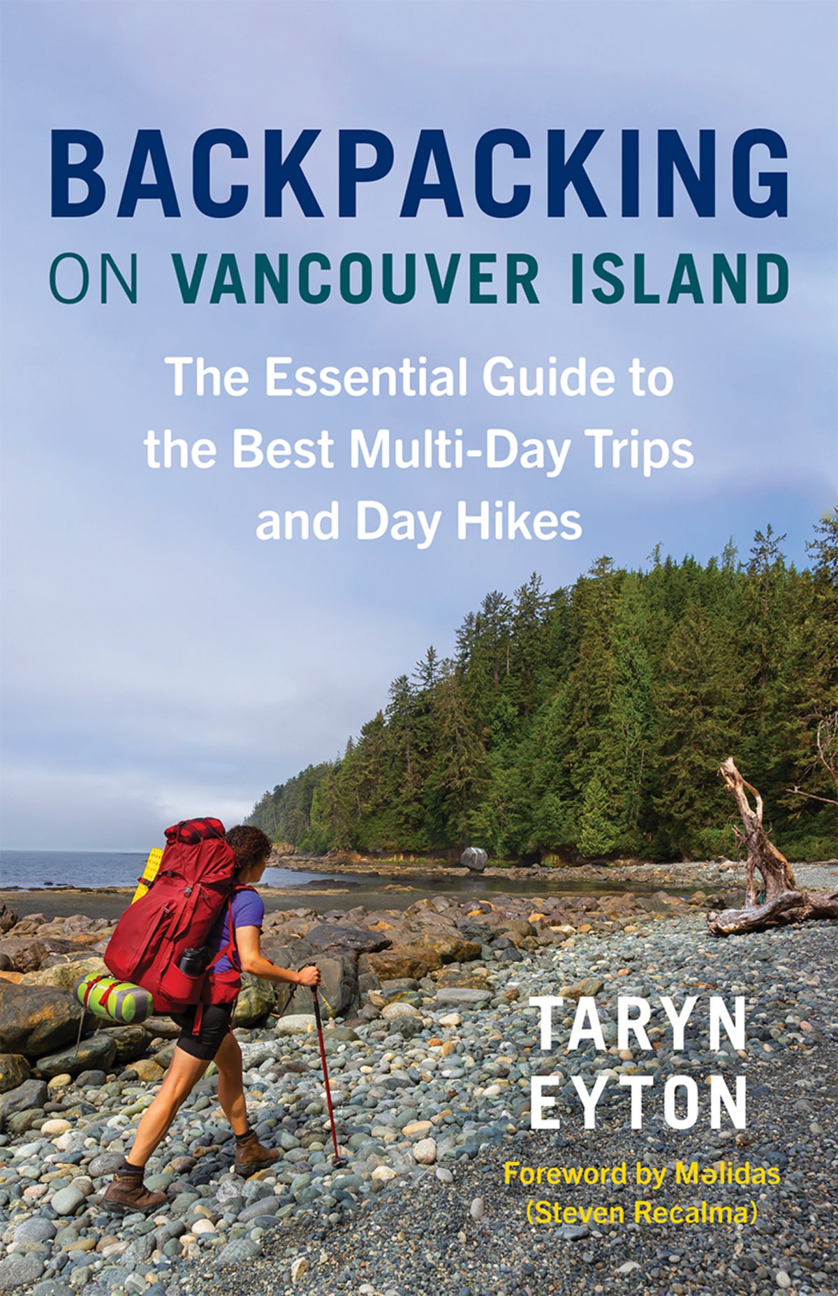 Cover image for Backpacking on Vancouver Island ISBN 9781778400100