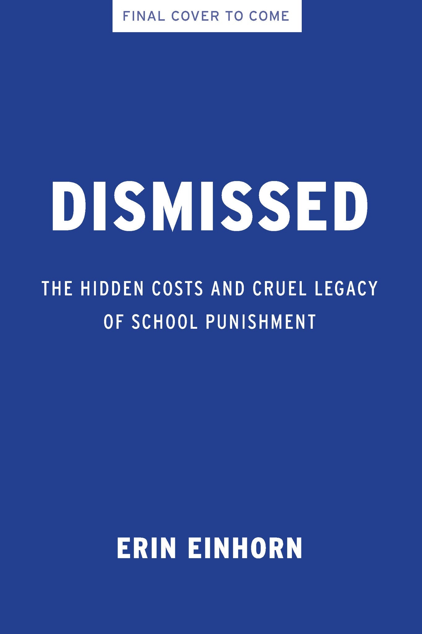 Cover image for Dismissed ISBN 9798893851533