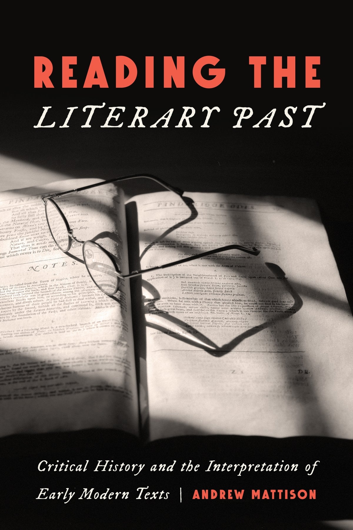 Cover image for Reading the Literary Past ISBN 9781512829860