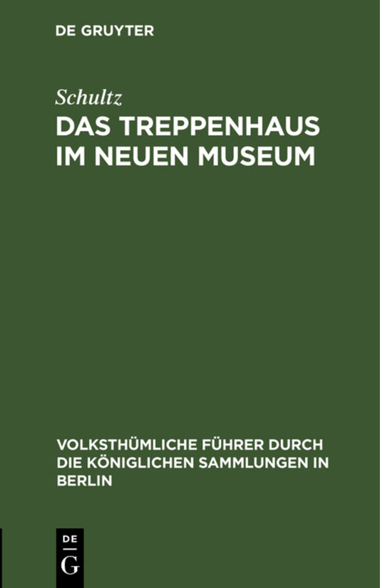Das Treppenhaus im neuen Museum