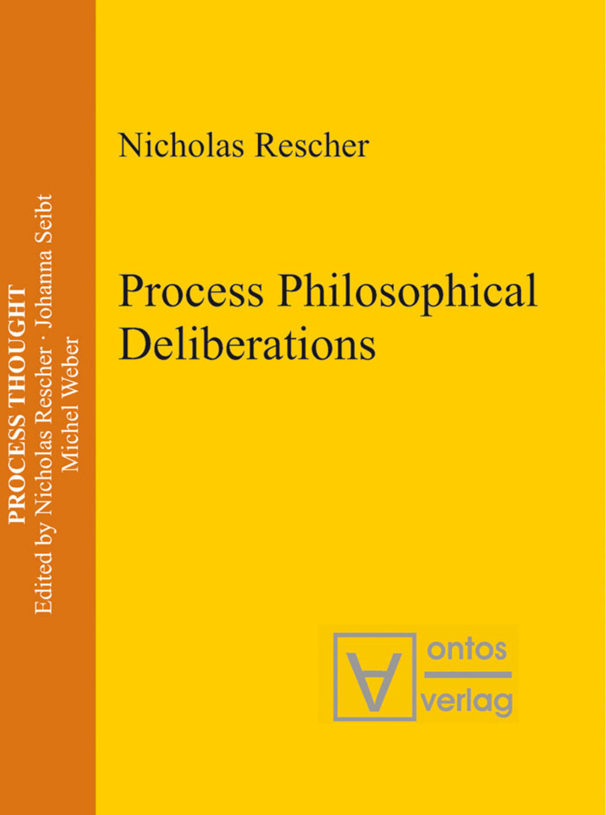 Cover image for Process Philosophical Deliberations ISBN 9783110328004
